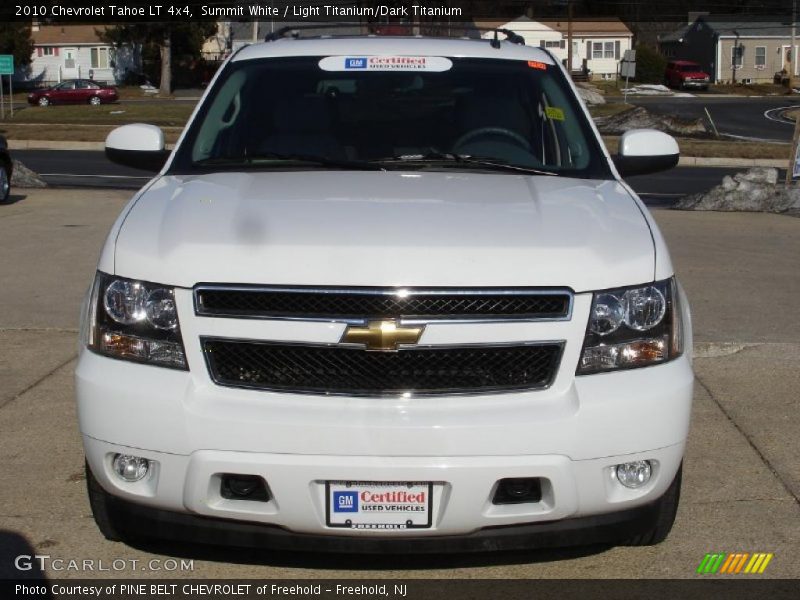 Summit White / Light Titanium/Dark Titanium 2010 Chevrolet Tahoe LT 4x4
