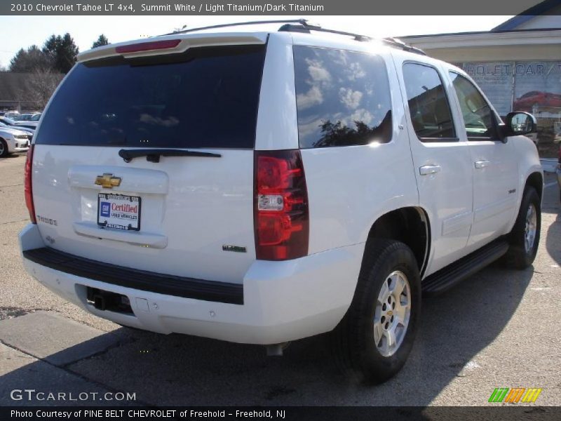 Summit White / Light Titanium/Dark Titanium 2010 Chevrolet Tahoe LT 4x4