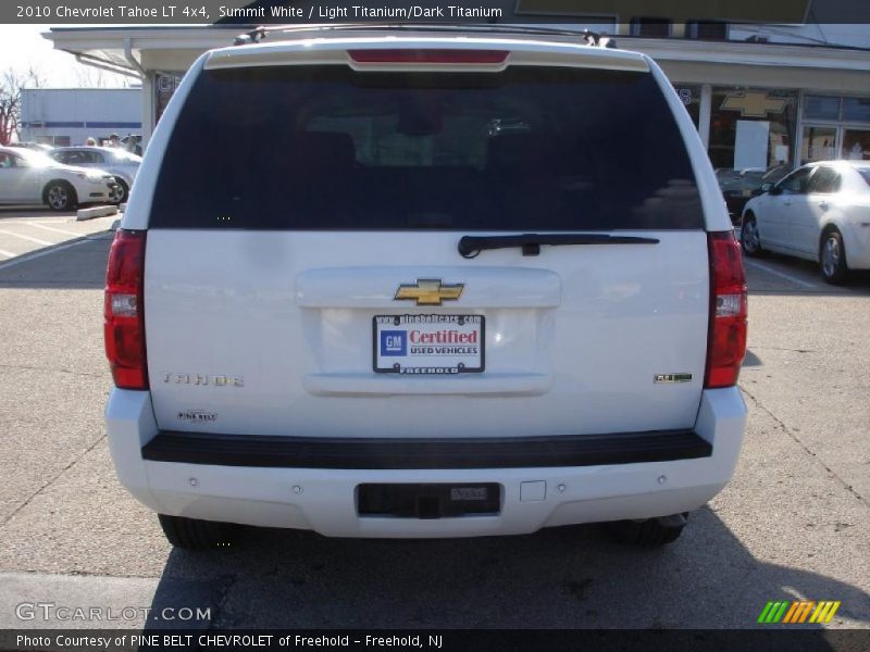 Summit White / Light Titanium/Dark Titanium 2010 Chevrolet Tahoe LT 4x4