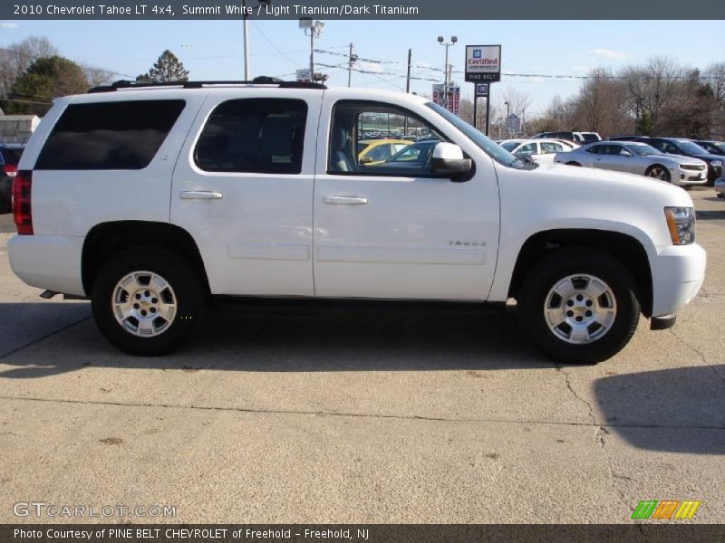 Summit White / Light Titanium/Dark Titanium 2010 Chevrolet Tahoe LT 4x4