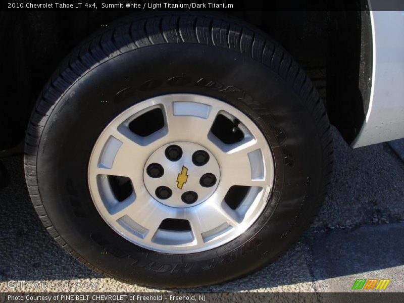 Summit White / Light Titanium/Dark Titanium 2010 Chevrolet Tahoe LT 4x4