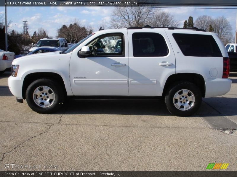 Summit White / Light Titanium/Dark Titanium 2010 Chevrolet Tahoe LT 4x4