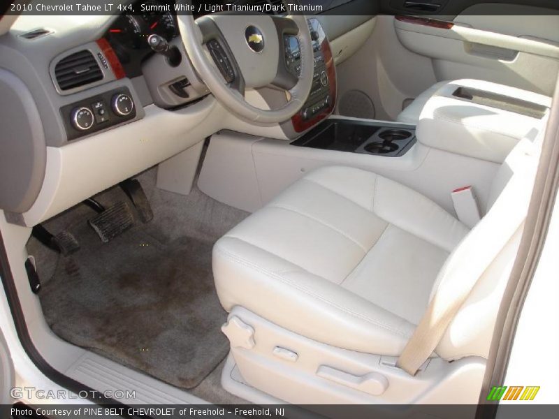 Summit White / Light Titanium/Dark Titanium 2010 Chevrolet Tahoe LT 4x4