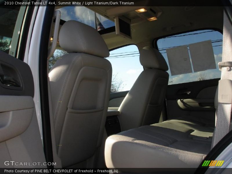Summit White / Light Titanium/Dark Titanium 2010 Chevrolet Tahoe LT 4x4