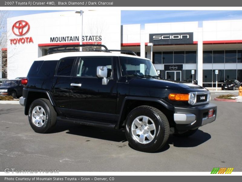 Black Diamond / Dark Charcoal 2007 Toyota FJ Cruiser 4WD
