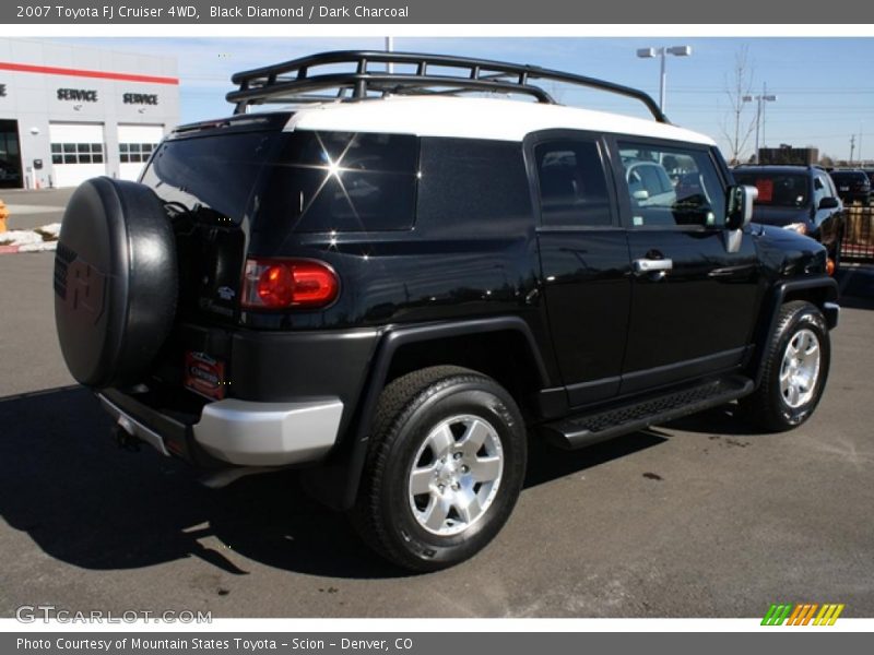 Black Diamond / Dark Charcoal 2007 Toyota FJ Cruiser 4WD
