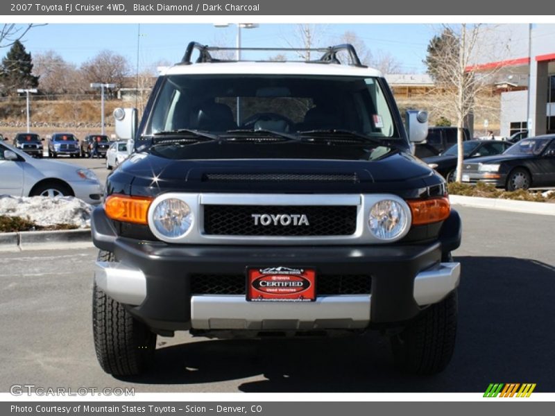Black Diamond / Dark Charcoal 2007 Toyota FJ Cruiser 4WD