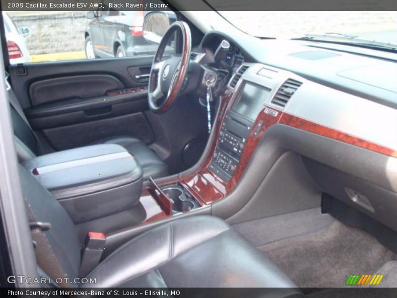 Black Raven / Ebony 2008 Cadillac Escalade ESV AWD