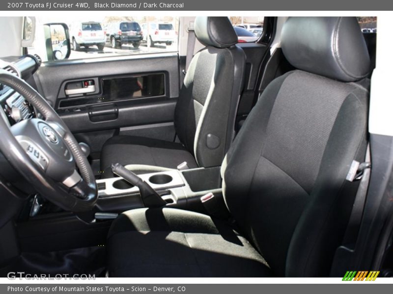 Black Diamond / Dark Charcoal 2007 Toyota FJ Cruiser 4WD