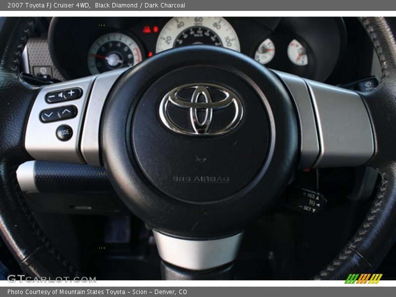 Black Diamond / Dark Charcoal 2007 Toyota FJ Cruiser 4WD