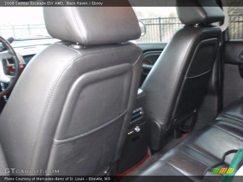 Black Raven / Ebony 2008 Cadillac Escalade ESV AWD