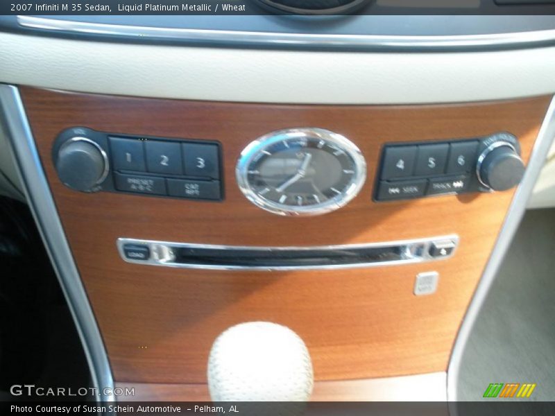 Liquid Platinum Metallic / Wheat 2007 Infiniti M 35 Sedan
