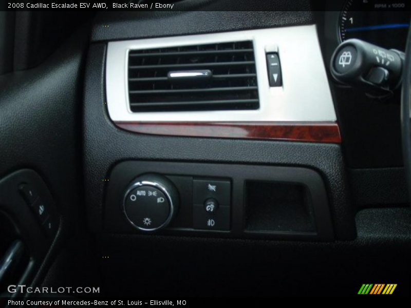 Black Raven / Ebony 2008 Cadillac Escalade ESV AWD