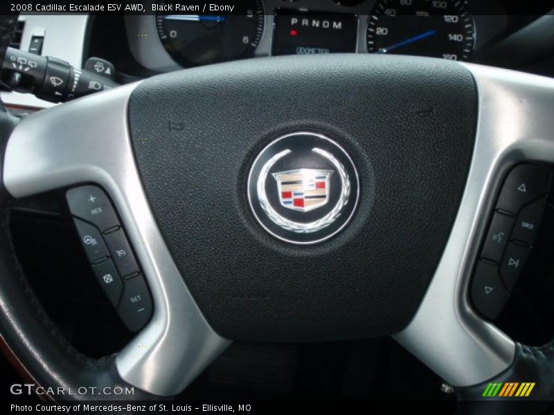 Black Raven / Ebony 2008 Cadillac Escalade ESV AWD