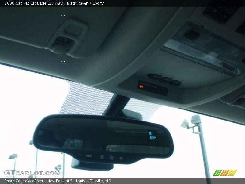 Black Raven / Ebony 2008 Cadillac Escalade ESV AWD