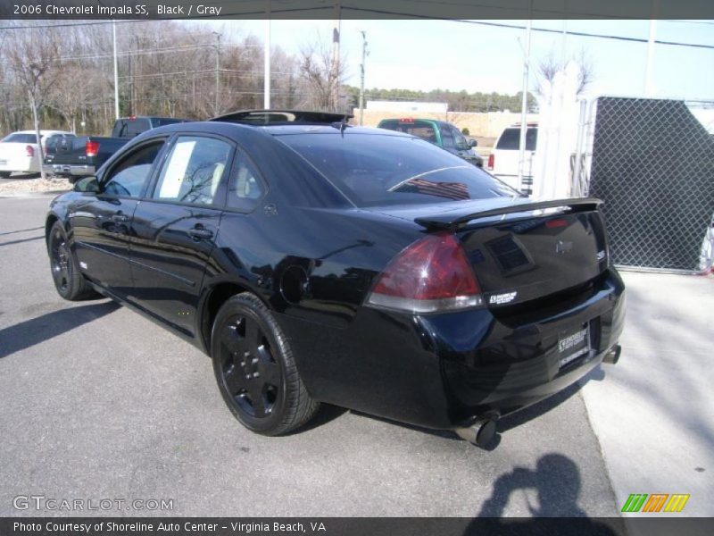 Black / Gray 2006 Chevrolet Impala SS