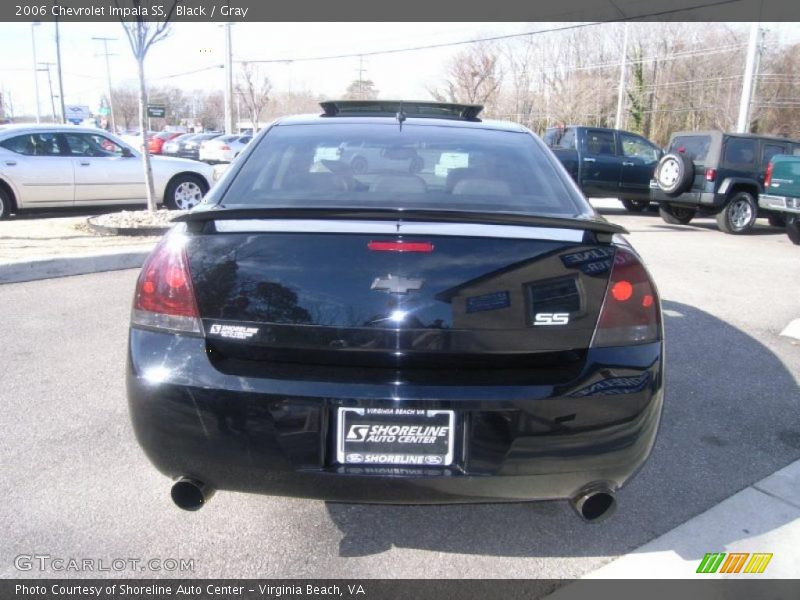 Black / Gray 2006 Chevrolet Impala SS