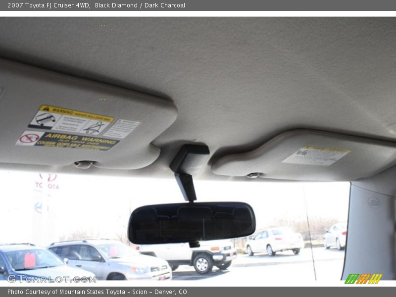Black Diamond / Dark Charcoal 2007 Toyota FJ Cruiser 4WD