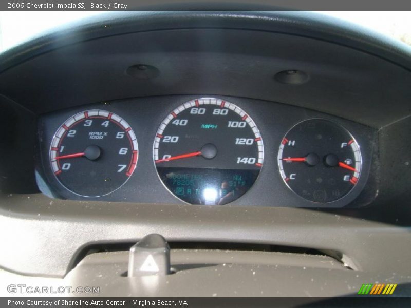 Black / Gray 2006 Chevrolet Impala SS