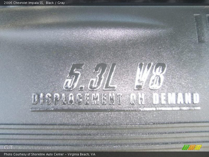 Black / Gray 2006 Chevrolet Impala SS