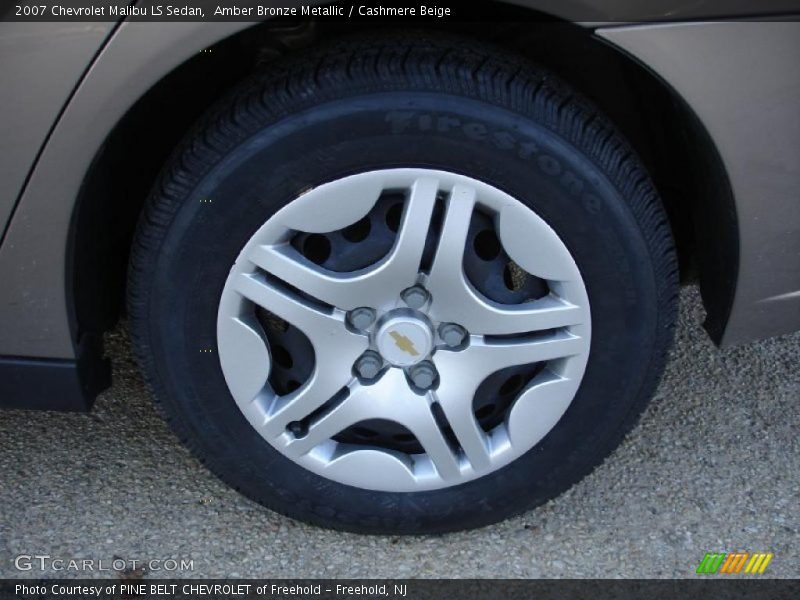Amber Bronze Metallic / Cashmere Beige 2007 Chevrolet Malibu LS Sedan