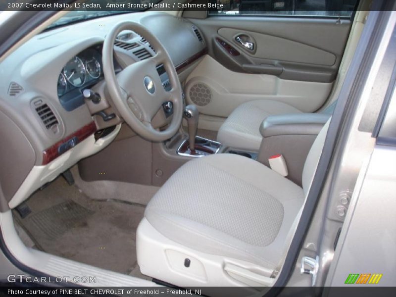 Amber Bronze Metallic / Cashmere Beige 2007 Chevrolet Malibu LS Sedan