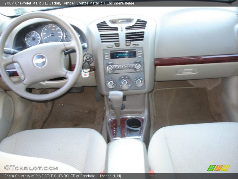 Amber Bronze Metallic / Cashmere Beige 2007 Chevrolet Malibu LS Sedan