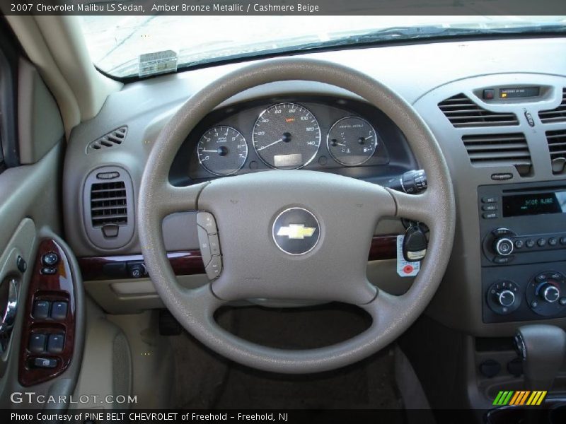 Amber Bronze Metallic / Cashmere Beige 2007 Chevrolet Malibu LS Sedan