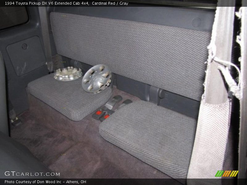 Cardinal Red / Gray 1994 Toyota Pickup DX V6 Extended Cab 4x4