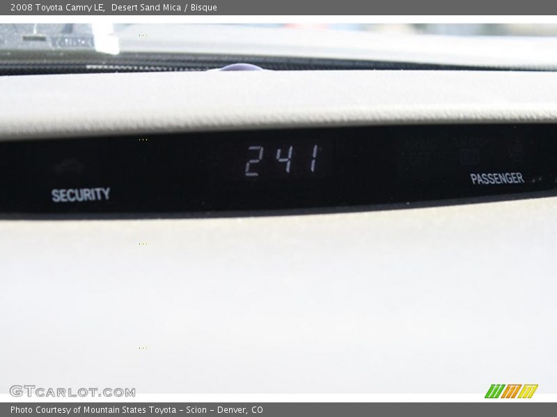 Desert Sand Mica / Bisque 2008 Toyota Camry LE