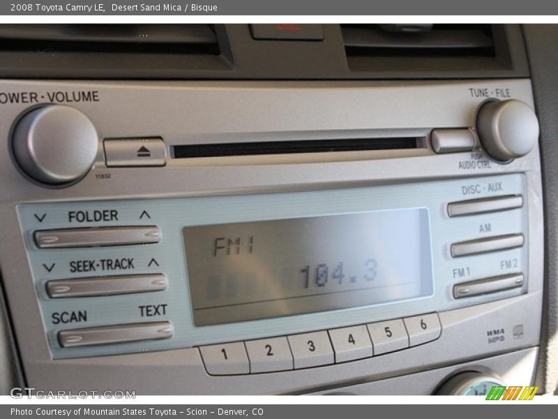 Desert Sand Mica / Bisque 2008 Toyota Camry LE