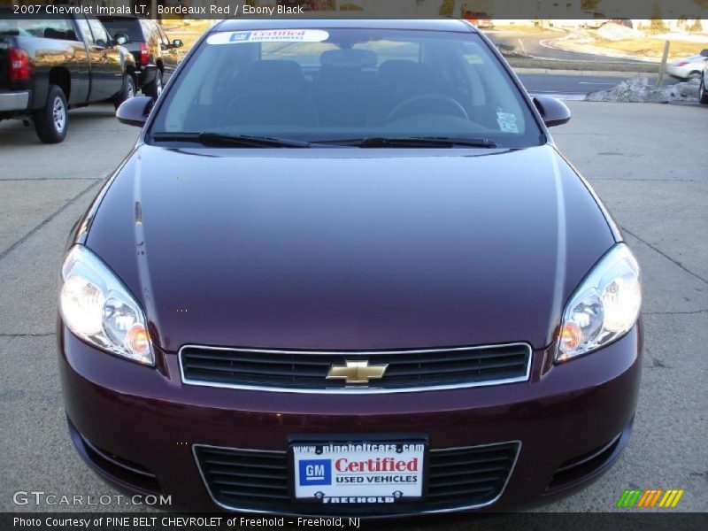 Bordeaux Red / Ebony Black 2007 Chevrolet Impala LT