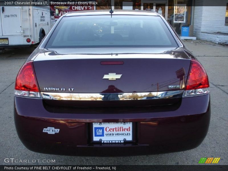 Bordeaux Red / Ebony Black 2007 Chevrolet Impala LT