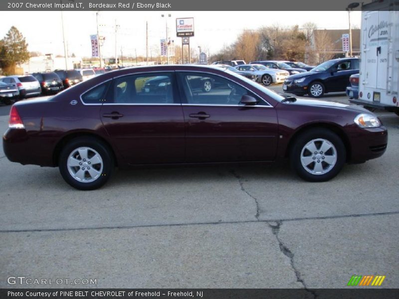Bordeaux Red / Ebony Black 2007 Chevrolet Impala LT