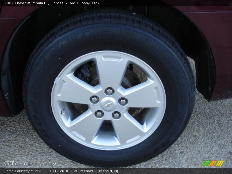 Bordeaux Red / Ebony Black 2007 Chevrolet Impala LT