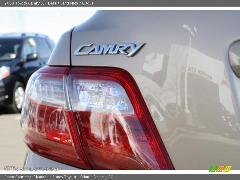 Desert Sand Mica / Bisque 2008 Toyota Camry LE