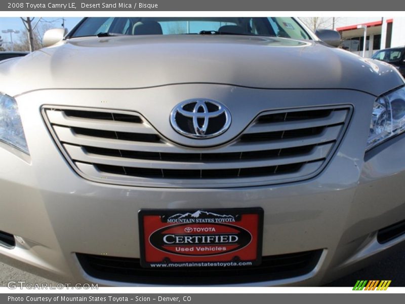 Desert Sand Mica / Bisque 2008 Toyota Camry LE