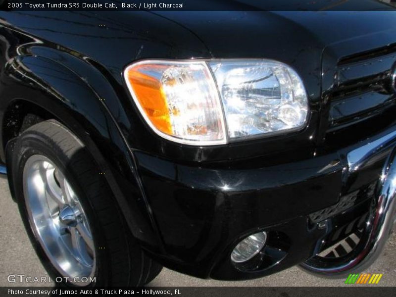 Black / Light Charcoal 2005 Toyota Tundra SR5 Double Cab