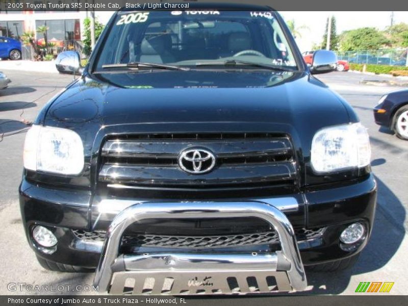 Black / Light Charcoal 2005 Toyota Tundra SR5 Double Cab