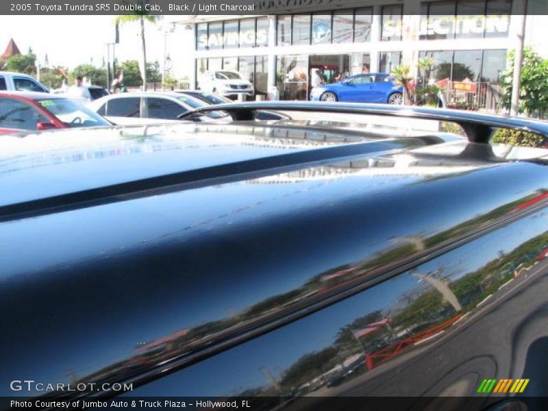 Black / Light Charcoal 2005 Toyota Tundra SR5 Double Cab