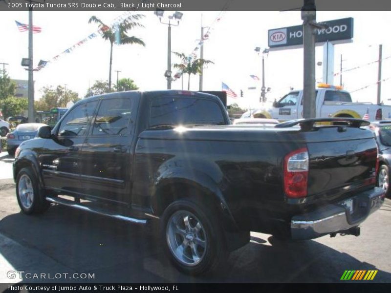 Black / Light Charcoal 2005 Toyota Tundra SR5 Double Cab