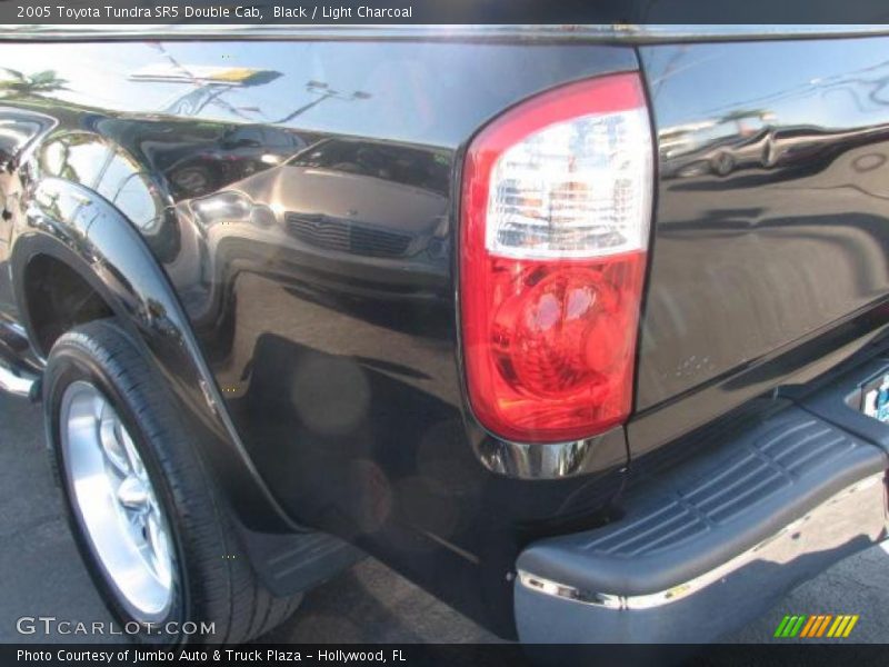 Black / Light Charcoal 2005 Toyota Tundra SR5 Double Cab
