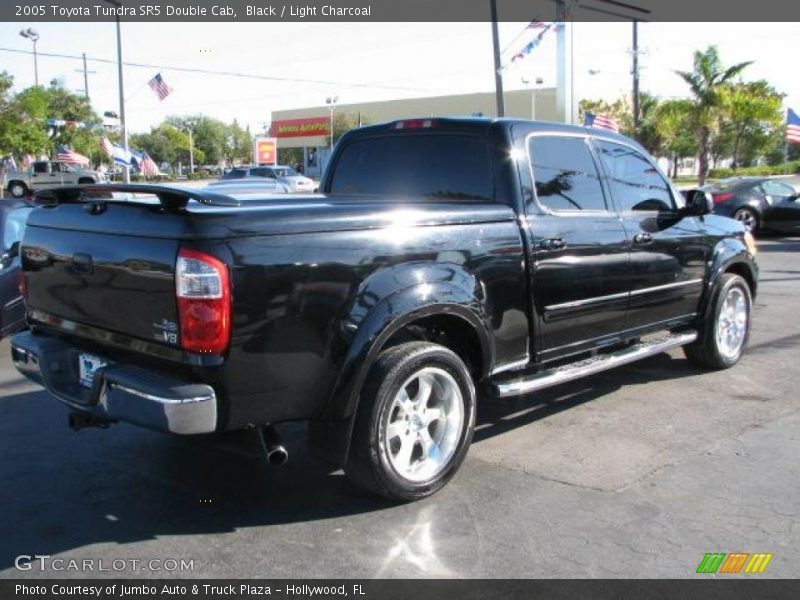 Black / Light Charcoal 2005 Toyota Tundra SR5 Double Cab