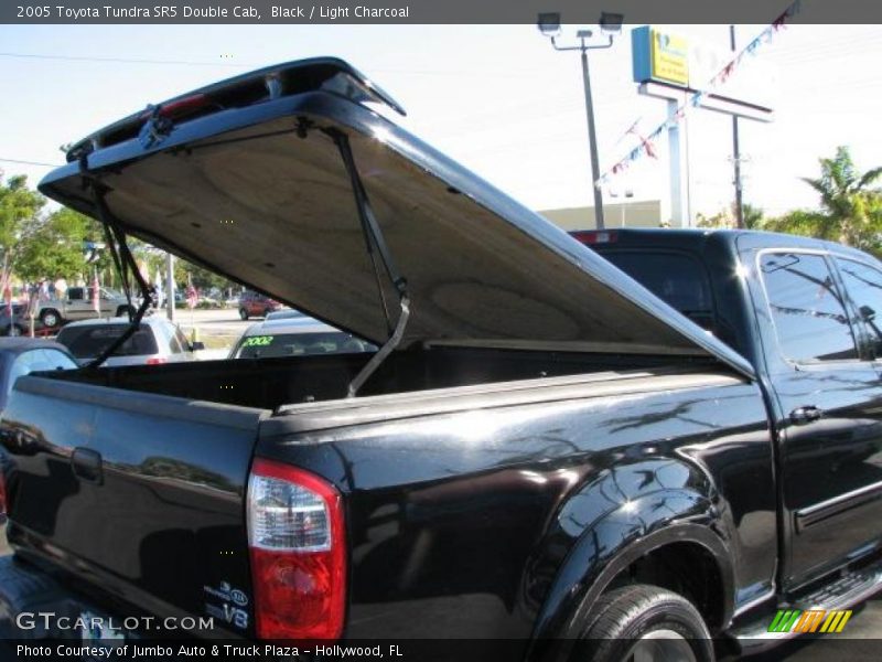 Black / Light Charcoal 2005 Toyota Tundra SR5 Double Cab