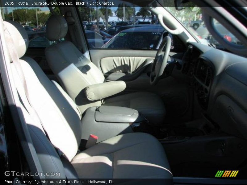 Black / Light Charcoal 2005 Toyota Tundra SR5 Double Cab