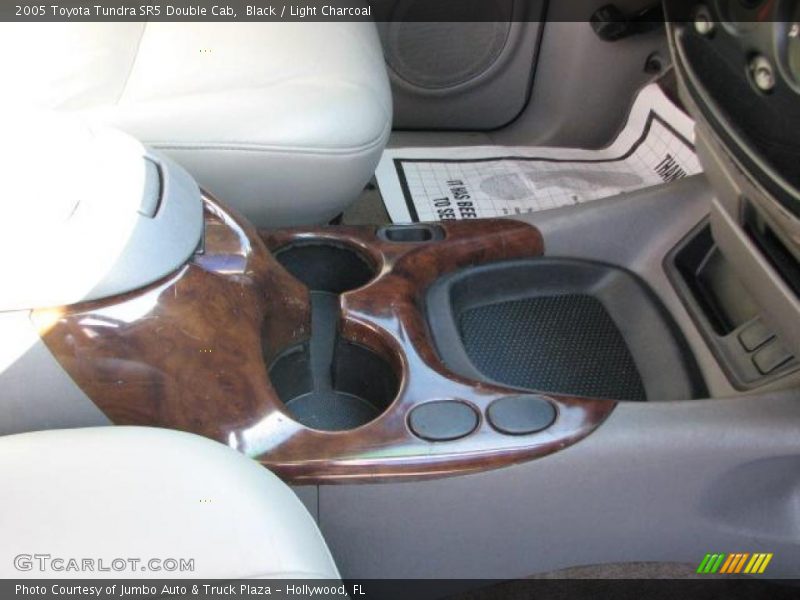 Black / Light Charcoal 2005 Toyota Tundra SR5 Double Cab