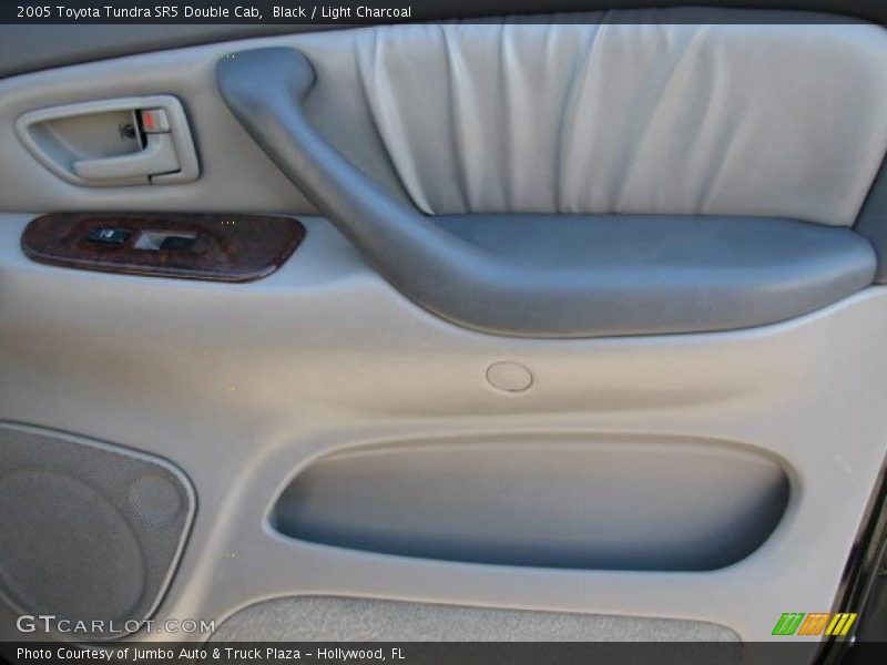 Black / Light Charcoal 2005 Toyota Tundra SR5 Double Cab