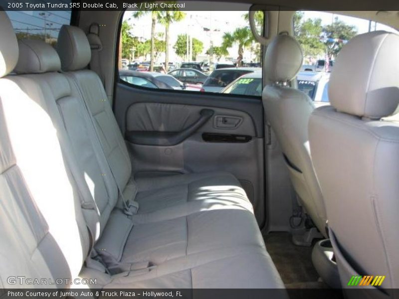 Black / Light Charcoal 2005 Toyota Tundra SR5 Double Cab
