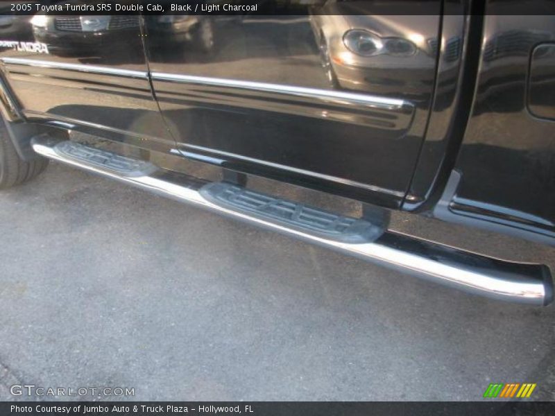 Black / Light Charcoal 2005 Toyota Tundra SR5 Double Cab