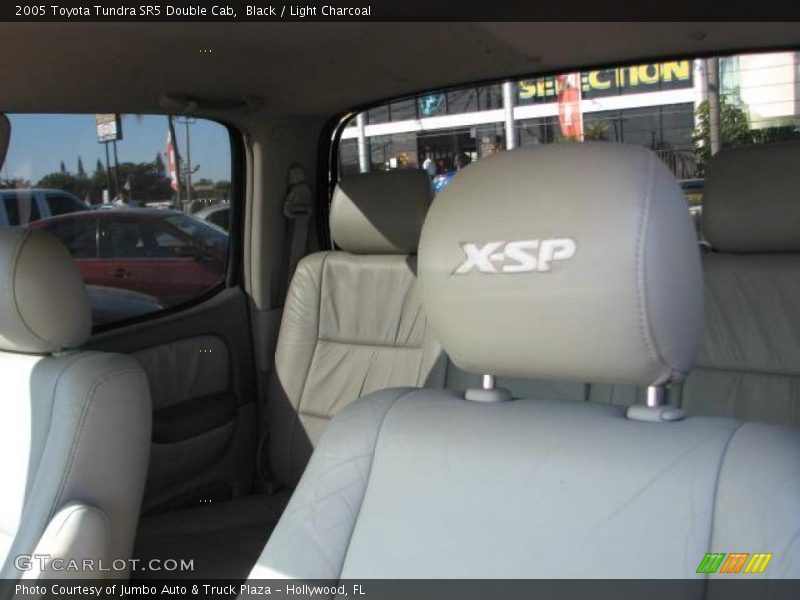 Black / Light Charcoal 2005 Toyota Tundra SR5 Double Cab